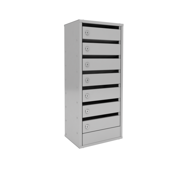 7-и секционный почтовый ящик «Омега» 